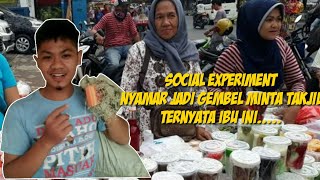 SOCIAL EXPERIMENT || NYAMAR JADI GEMBEL MINTA TAKJIL UNTUK BERBUKA PUASA