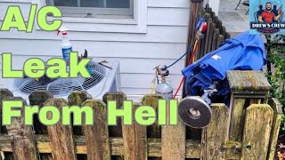 A/C Leak From Hell | Air Conditioning