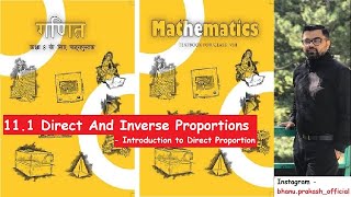 Class 8 Maths NCERT Chapter 11.1: Direct And Inverse Proportions by NITian Bhanu | #directproportion