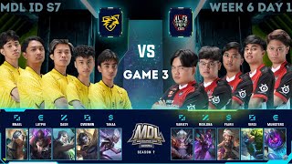 Onic Prodigy vs Alter Ego X GAME 3 | MDL ID S7 Week 6 Day 1 | Regular Season