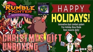 Christmas Gift Unboxing #1 (Rumble Fighter Revolution)