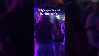 Billy's sports bar Bronx NY