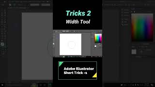 Shape or Strock Width Tool Tricks | Secret Tricks 2 | Design Scenes