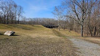 Hiking the C&O Canal at the Monocacy Aqueduct, Feb 26, 2024