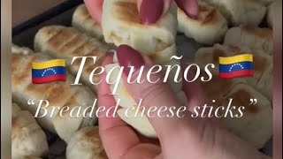 Venezuelan Cheese breaded sticks | Tequeños Venezolanos