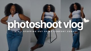 VLOG | We had a photoshoot, BTS , stepping out of my comfort zone + more | Dominique Imani