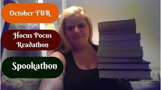 October TBR + Hocus Pocus Reathon & Spookathon