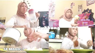 Review makanan rumput tetangga 😱 #mukbang #asmr