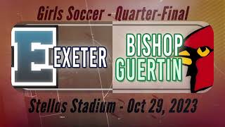 Exeter (NH) at Bishop Guertin Girls Soccer 10/29/23