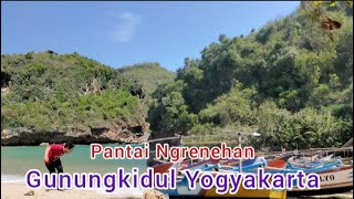 Pesona Pantai Ngrenehan Gunungkidul Yogyakarta