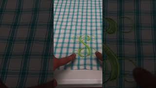 How to Embroider a Towel Easy! Pt 2 #embroidery #handmade