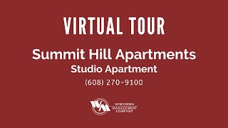 Studio Apartment Home at Summit Hill Apartments in Madison WI - Wisconsin Management Company