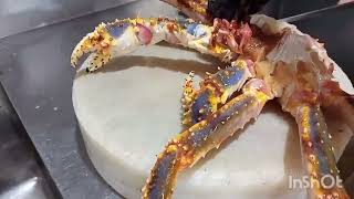 #Alaska crabs live 2.5kg #salted egg and #steam garlic #delicious food