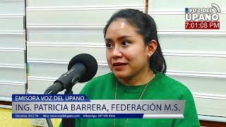 Nos acompañó la Ing. Patricia Barrera, administradora de la Federación Deportiva de Morona Santiago.