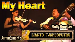 MY HEART- Melly Goeslaw - arrangement: Lianto Tjahjoputro (guitar) & Elisabeth Kurnia Dewi (violin)