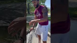 Catching shad in the new boat #fishing #catfish #catfishing #shad