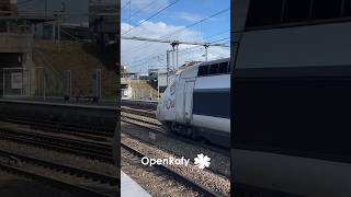 04/2024 - Passage d’un TGV Euroduplex en gare de Vaires-Torcy