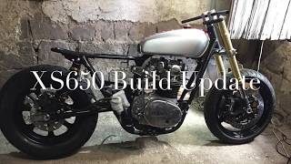 XS650 Tracker Cafe Racer Build Update