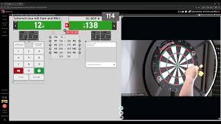 Heut mal ein Spiel gegen den DartsLive-Bot  #darts #dart #180 #shortlegs