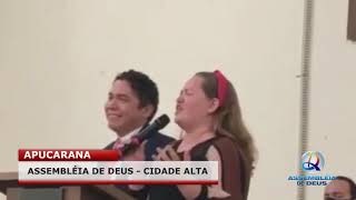 É ADORAR ELY LIMA E SARAH LIMA   ASSEMBLÉIA DE DEUS CIDADE ALTA APUCARANA