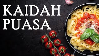 Part 4 - Kaidah Puasa