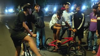 BALAP LIAR BMX BYPASS JUANDA‼️Basuki vs Rendarsex | Balap sepeda onthel surabaya