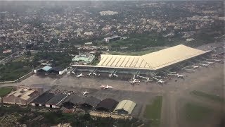 Kolkatta NSC Airport Rainy Day Takeoff Terminal and Hoogly River Views