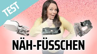 3 Nähfüßchen im Test: Welches ist ein MUST-HAVE? 😱🧵