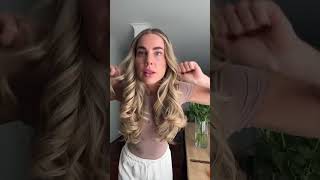 How to re-create the viral bouncy blowdry trend using #ghdsoftcurltong 🥰 #youtubeshorts