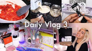 Daily Vlog 3: Overnight Oats, Beauty Haul, Dressing Table Organisation 🛍