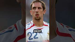 Franck Ribery Young to Old❗️😫 #bayernmunich #france #football #shorts #viral #trending #fyp #fypシ