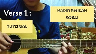 Nadin Amizah - Sorai (Gitar Tutorial)