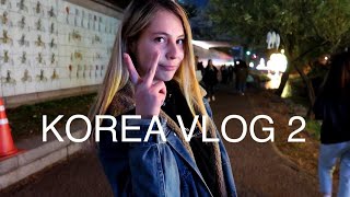 My life in Korea. Vlog #2!!! LOTTE WORLD AND LANTERN FESTIVAL!!!