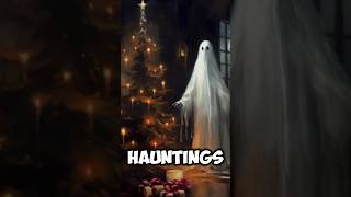 Christmas Hauntings!! #music #scary #morbidfacts #ghost #shorts #christmas