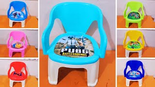 Unboxing and Review of Spiderman, barbie, ben 10, doremon character Strong and Durable kids chair