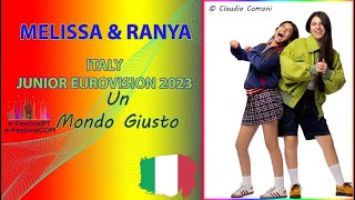 Interview | Entrevista Melissa & Ranya - Italy/JESC 2023