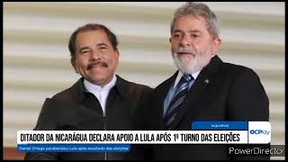 presidente daniel ortega da Nicarágua apoia lula