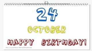 24 October Special New Birthday Status Video, happy birthday wishes, birthday msg quotes जन्मदिन