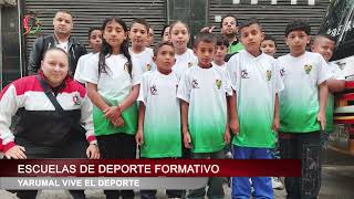 INDERYAL | ESCUELAS DE DEPORTE FORMATIVO