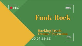 Drums Percussion Track -  Funk Rock  120 bmp