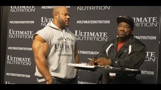 Dexter Jackson Behind The Scenes for 2016 Mr Olympia Europe