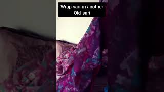 How to protect heavy work sari /how to store clothes from damage diy home hack