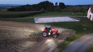 Bodenbearbeitung mit Grubber