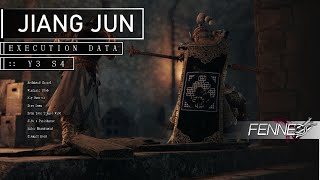 Execution Data - Jiang Jun | For Honor