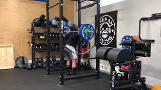 1/26/18 Squat 3-0-3 Tempo 230x8 @9 ws 4/5