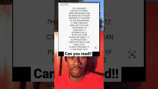 Can You Read This!!!