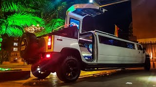 A quick night tour of Boca Grande streets Cartagena Colombia