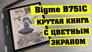 КРУТАЯ ЦВЕТНАЯ ЭЛЕКТРОННАЯ КНИГА. Bigme B751C. Полный обзор.