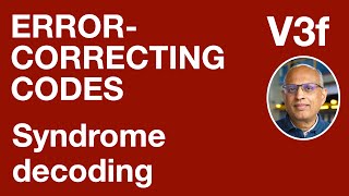 V3f: Syndrome decoding (Error-Correcting Codes)