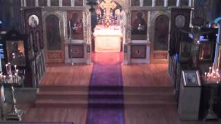 Cherubic Hymn - Liturgy of St Basil January 6 2012 Holy Trinity Monastery